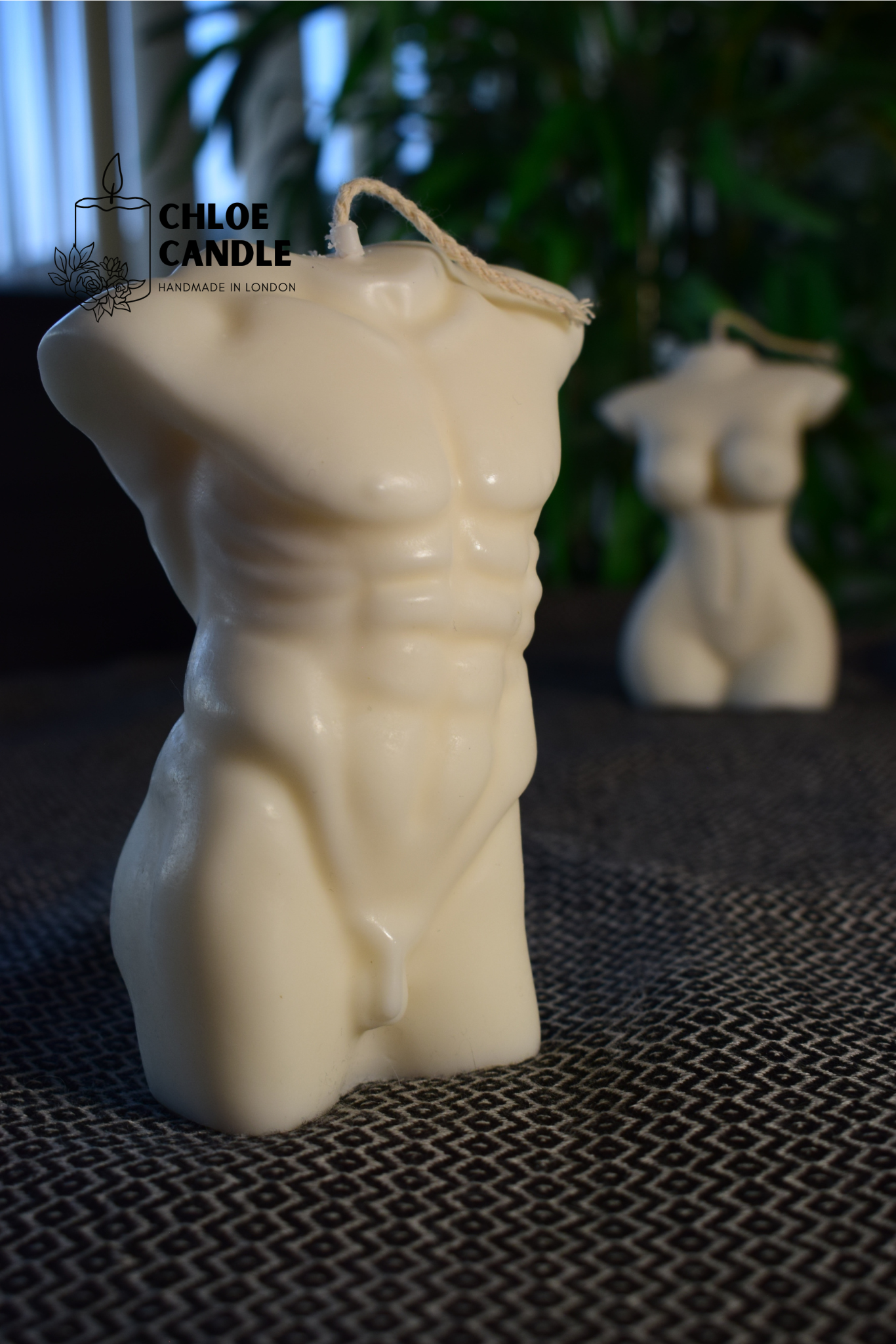 Human Torso Candle