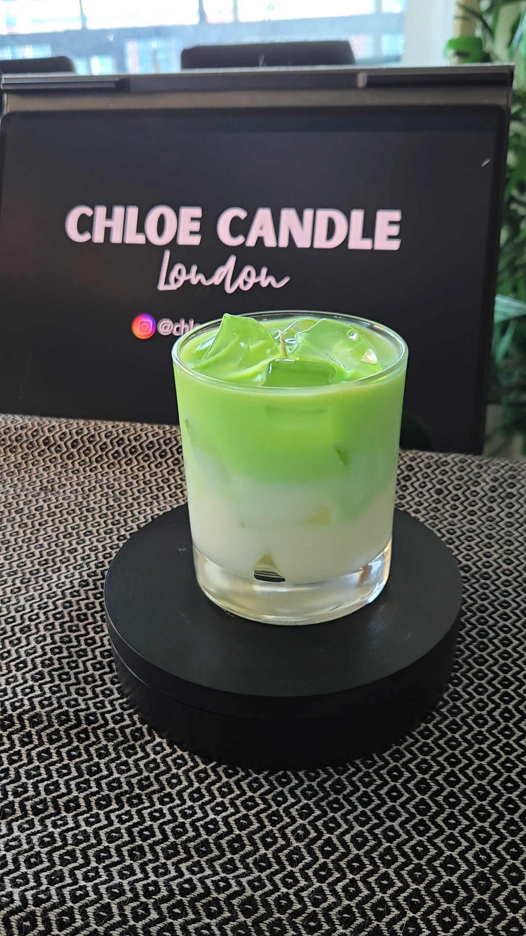 Iced Matcha Latte Candle