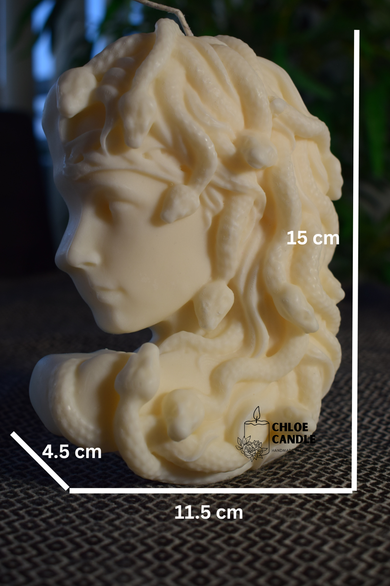 The Medusa Gorgon Candle