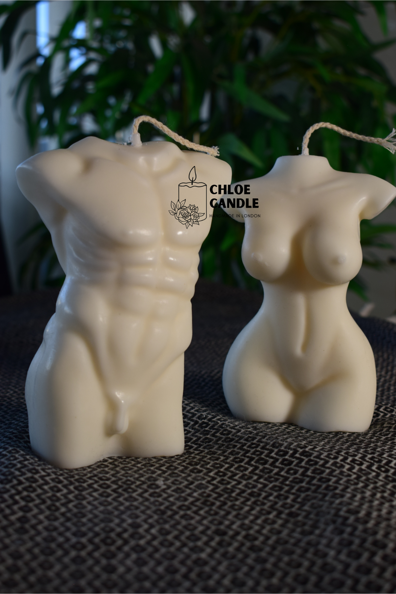 Human Torso Candle