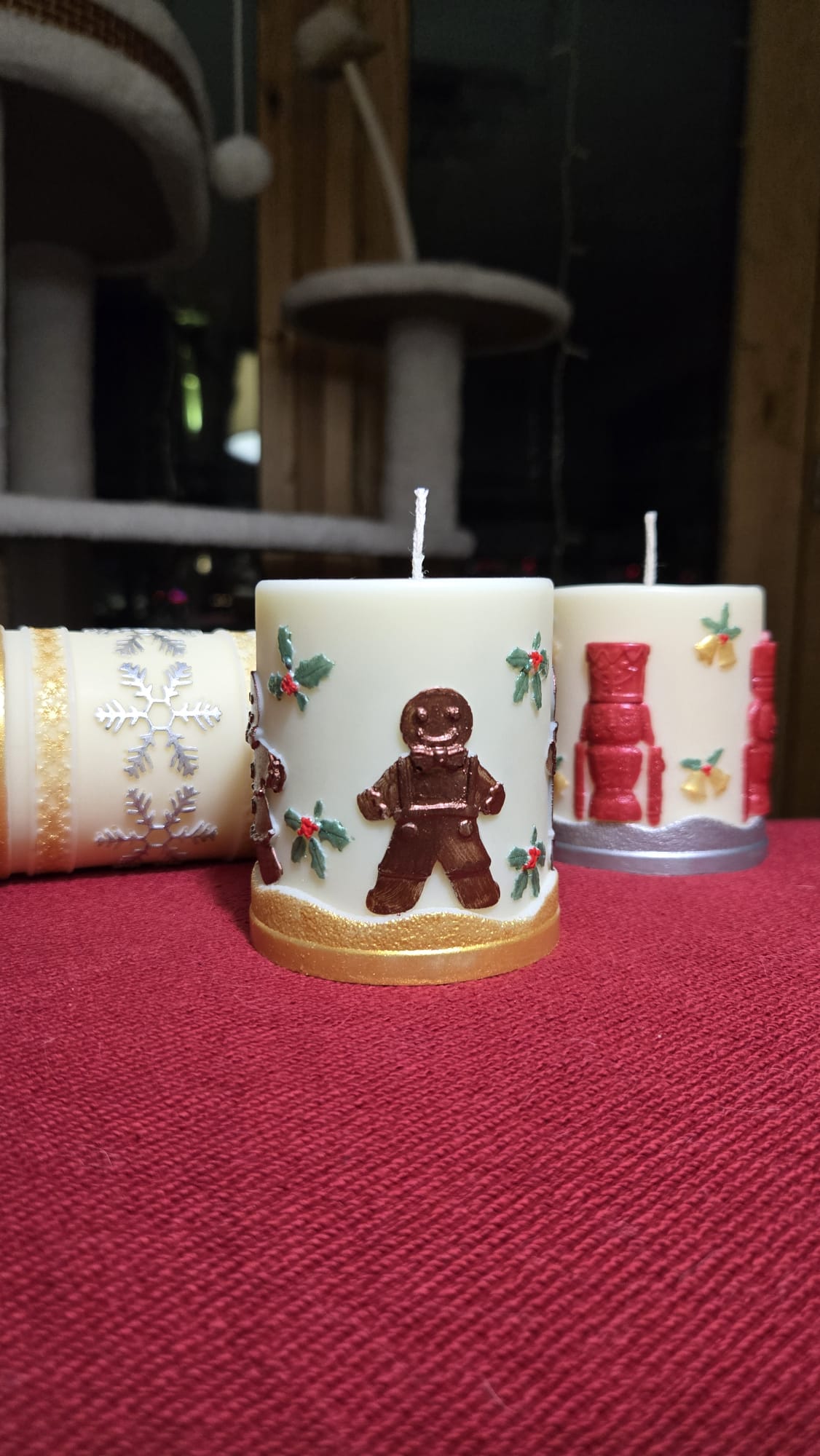 The "Holly Jolly Hearth" Christmas Candle Collection