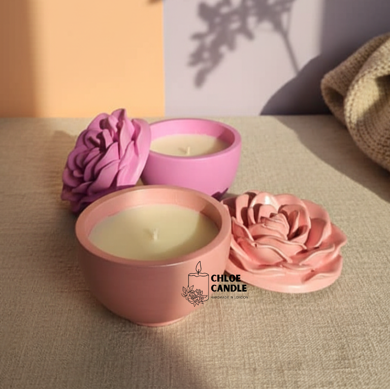 The Crowning Rose Candle