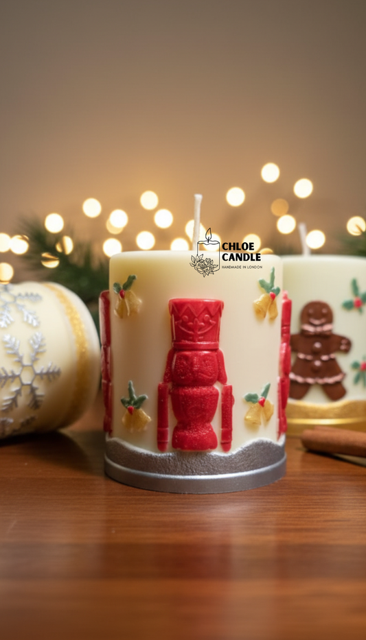 The "Nutcracker's Noel" Candle