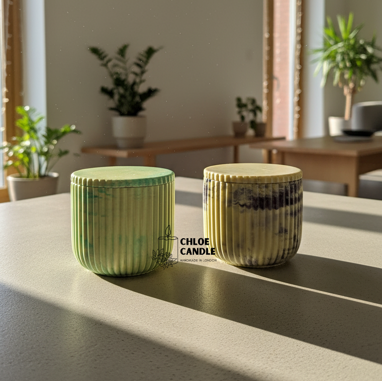 The Ribbed Jar Candle