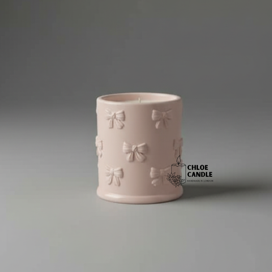 The Ballet Slipper Bow Jar Candle