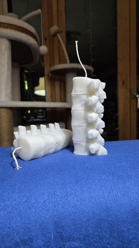 The Vertebrae Lumina Candle
